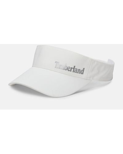 Timberland Reflective Logo Visor - White