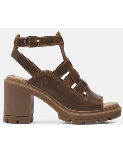 Timberland Allington Heights Fisherman Sandal For Women In Brown, Woman, Brown, Size: 3.5