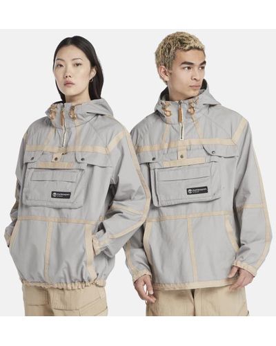 Timberland All Gender Water Repellent Earthkeepers By Raeburn Jacket In Grey, Grey, Size: L - Brown