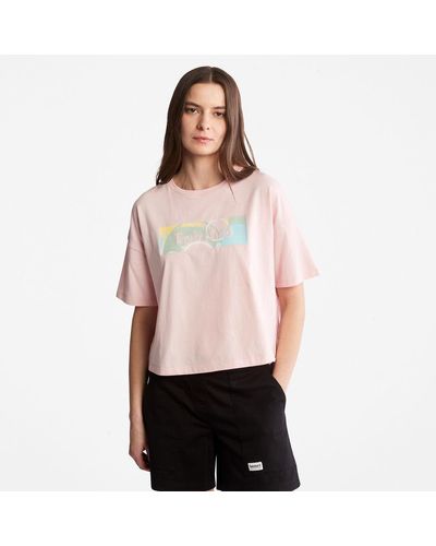 Timberland Pastel T-shirt - Pink