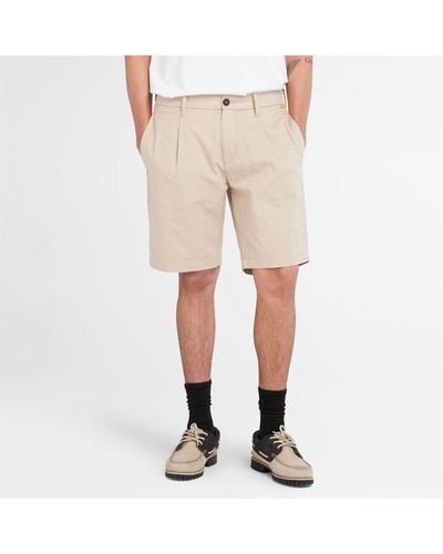 Timberland Lightweight Woven Shorts - Natural