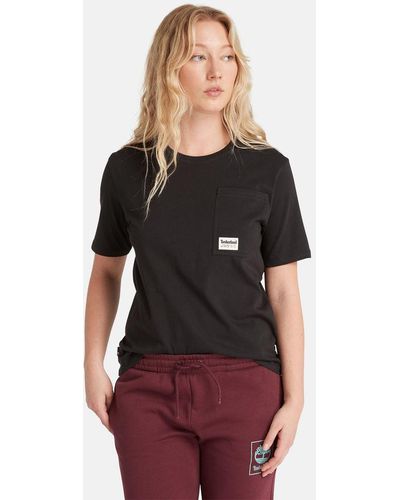 Timberland Angled Pocket T-shirt - Black