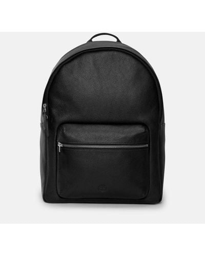 Timberland Tuckerman Leather Backpack - Black