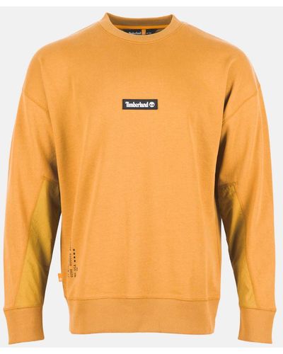 Timberland Reinforced-elbow Sweatshirt - Orange