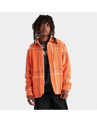 Timberland All Gender X A-cold-wall Overshirt - Orange