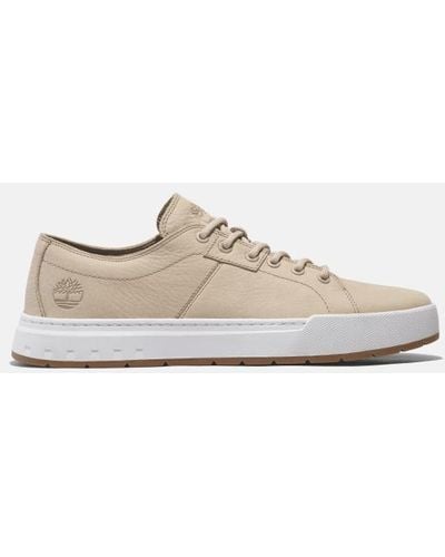 Timberland Maple Grove Trainer For Men In Beige, Man, Beige, Size: 6.5 - Natural