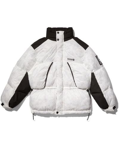 Timberland Tommy Hilfiger X Re-imagined Transparent Puffer Jacket - White
