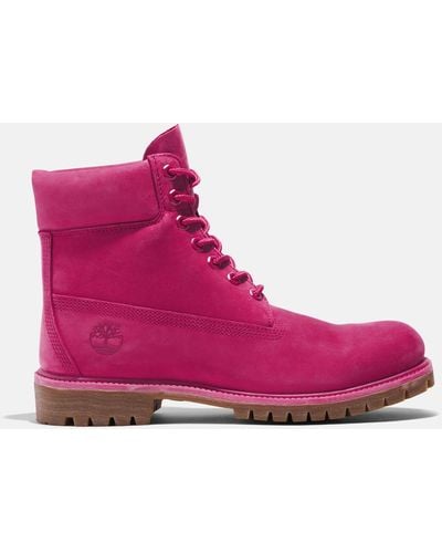 Timberland 50th Edition Premium 6-inch Waterproof Boot - Purple