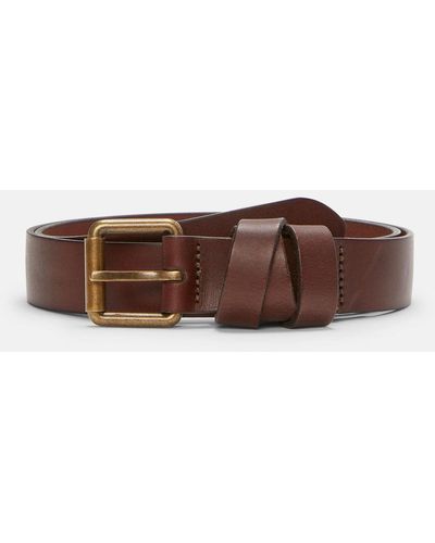 Timberland 30mm Belt With Wrapped Keeper - Brown