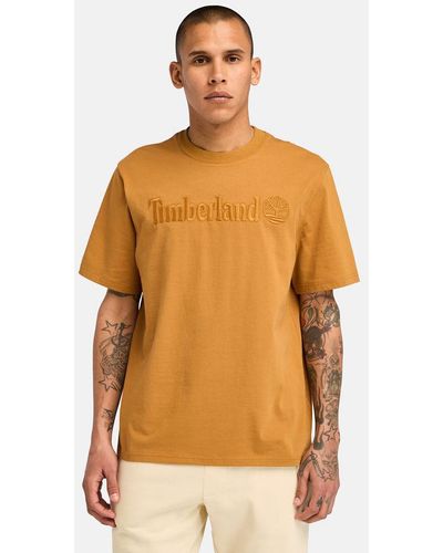 Timberland Hampthon Short Sleeve T-shirt - Orange