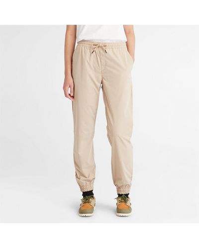 Timberland Woven Jogger Trousers - Natural