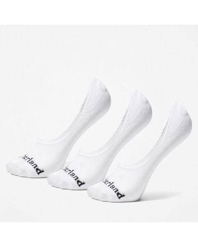 Timberland 3-pack Stratham Core Low Sock Liners - White