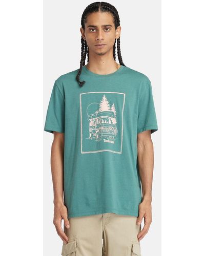 Timberland Campervan Graphic T-shirt - Green