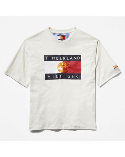 Timberland Tommy Hilfiger X Re-mixed Flag T-shirt - White