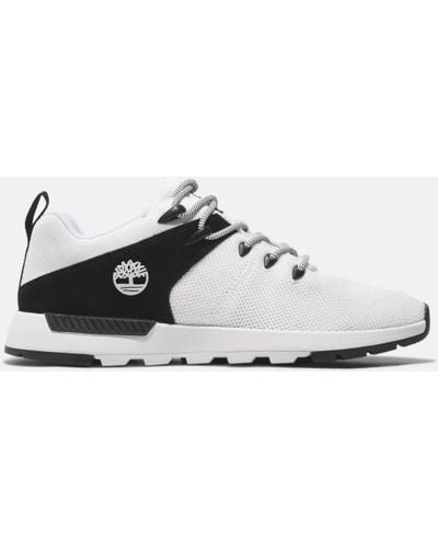 Timberland Sprint Trekker Lace-up Low Trainer For Men In White, Man, White, Size: 6.5