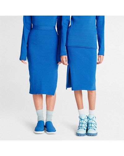 Timberland X Suzanne Oude Hengel Future73 Knit Skirt - Blue