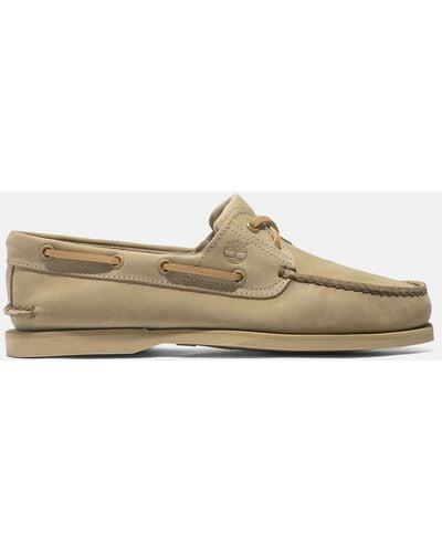Timberland Classic Leather Boat Shoe - Natural