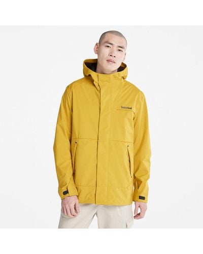 Timberland Water-repellent Hooded Jacket - Yellow