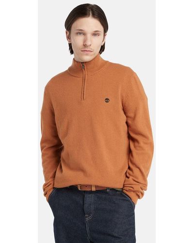 Timberland half shop zip jumper