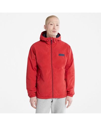 Timberland Comfort-lined Route Racer Jacket - Red