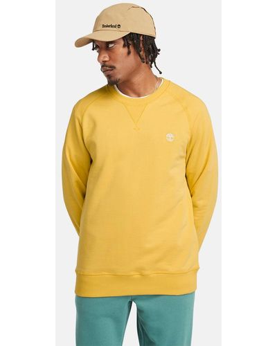 Timberland Exeter Loopback Crewneck Sweatshirt - Yellow