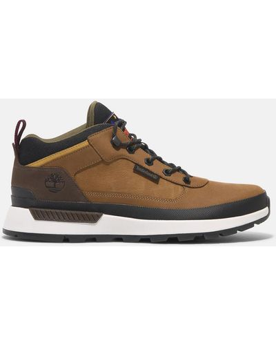 Timberland Field Trekker Mid Lace-up Trainer - Brown
