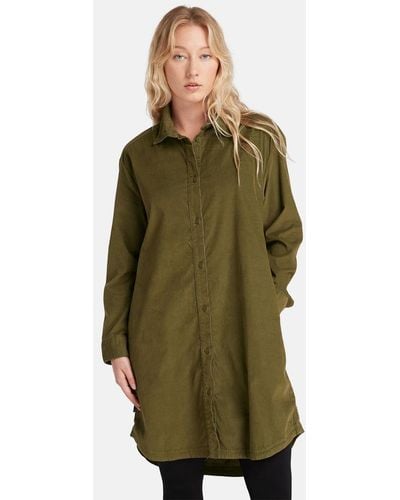Timberland Needle Corduroy Dress - Green