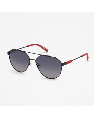 Timberland Marcolin Aviator Sunglasses - Metallic