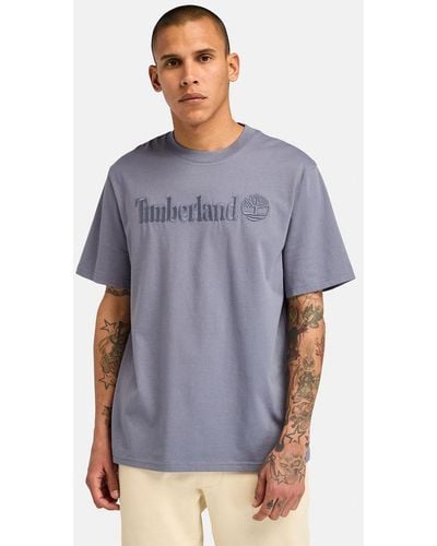 Timberland Hampthon Short Sleeve T-shirt - Blue