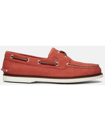 Timberland Classic Boat Shoe - Red