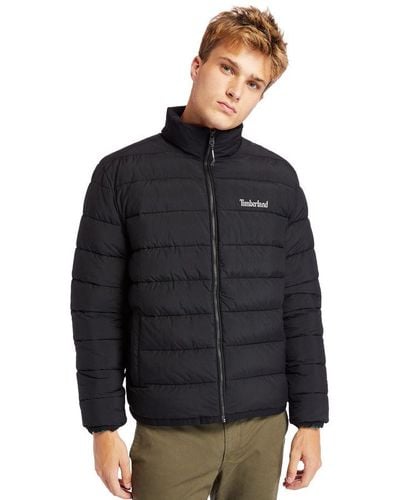 Timberland Garfield Funnel-neck Quilted Jacket - Black