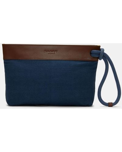 Timberland Canvas Pouch - Blue