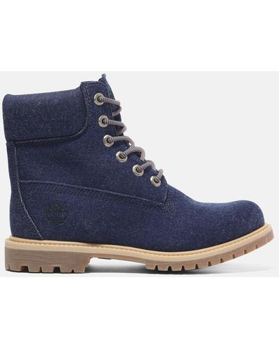 Timberland Premium 6-inch Lace-up Boot - Blue