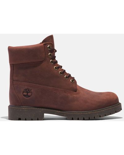 Timberland Heritage 6 Inch Lace-up Waterproof Boot - Brown