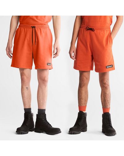 Timberland All Gender Sweatshorts - Orange