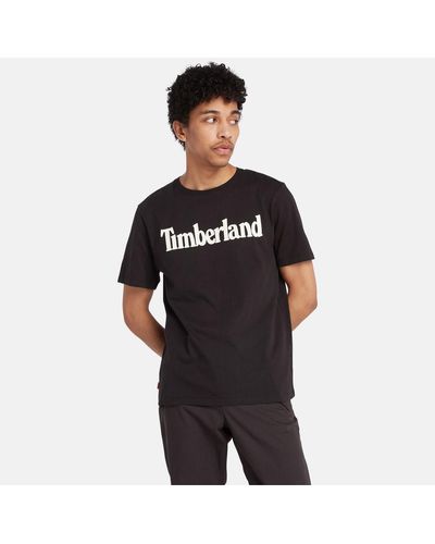 Timberland Kennebec River Logo T-shirt - Black