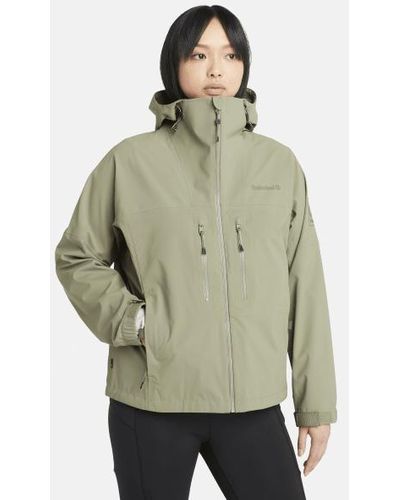 Timberland Caps Ridge Motion Jacket For Women In Green, Woman, Green, Size: L