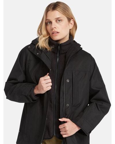 Timberland Benton 3-in-1 Waterproof Jacket - Black