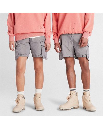 Timberland All Gender X A-cold-wall* Future73 Cargo Shorts - Grey