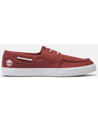 Timberland Lace-up Low Trainer - Red