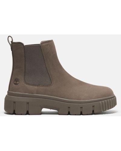 Timberland Field Mid Chelsea Boot For Women In Brown, Woman, Brown, Size: 3.5