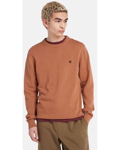 Timberland Williams River Crewneck Jumper - Brown