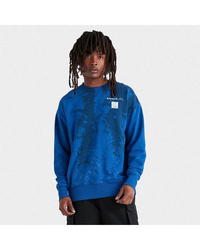 Timberland X A-cold-wall* Abstract Tree Sweatshirt - Blue