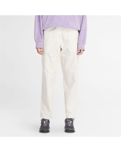 Timberland Utility Fatigue Trousers - White