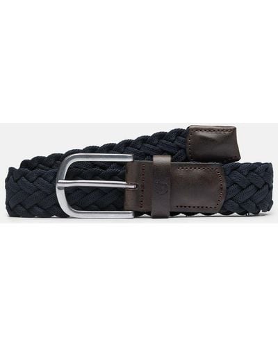 Timberland 1.4"/35mm Braided Belt - Black