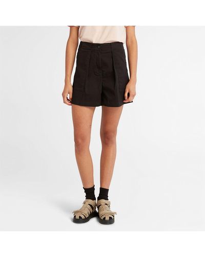 Timberland Pleated Shorts - Black
