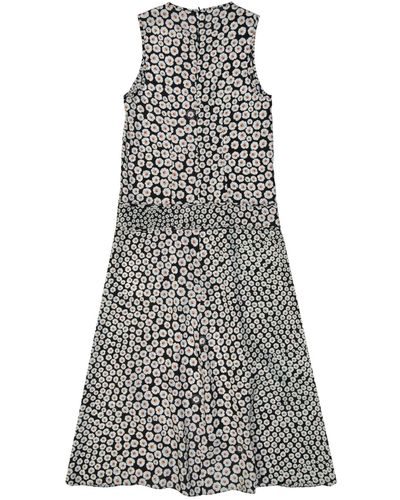 Stella McCartney Bedrucktes Kleid - Grau