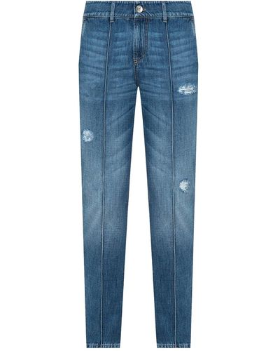 Brunello Cucinelli Jeans in denim - Blu