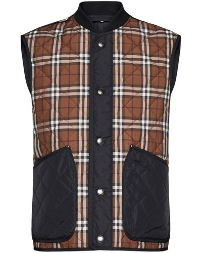 Burberry Gilet Weaverton - Multicolore