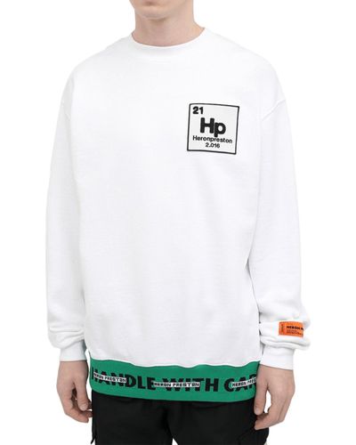 Heron Preston HP Tape Logo Sweatshirt - Grün